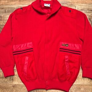 NAVIGARE Mens Shawl Neck Sweater 3XL Red Cotton/wool Blend Made In Italy (1)